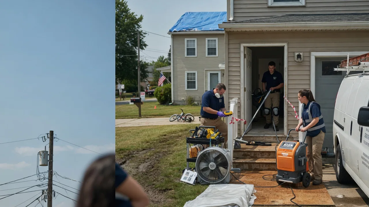 Water Damage Repair in Winn, MI near me
